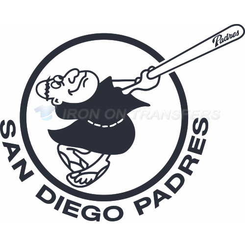 San Diego Padres Iron-on Stickers (Heat Transfers)NO.1876